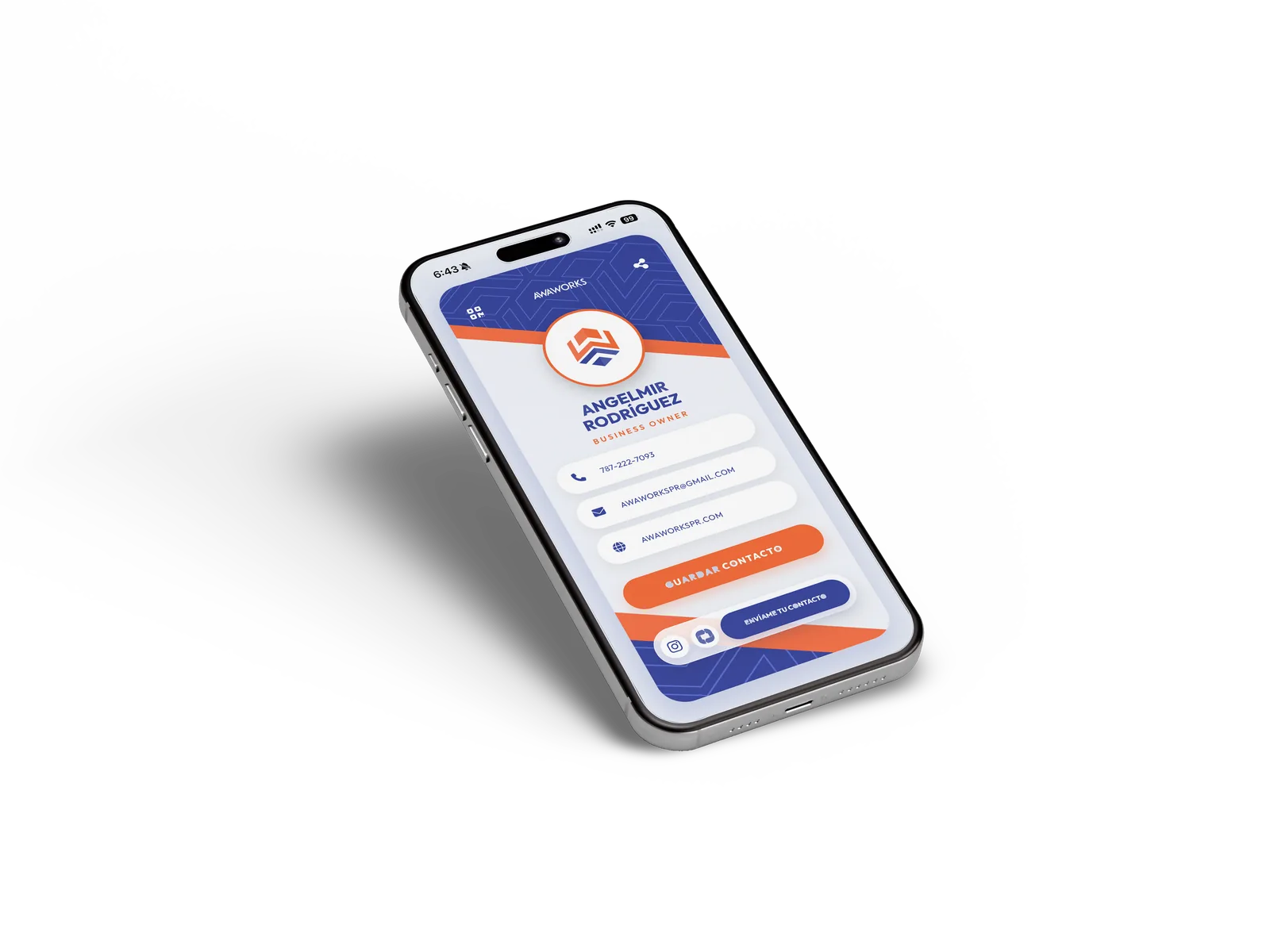 Business Card Digital de AWA Works