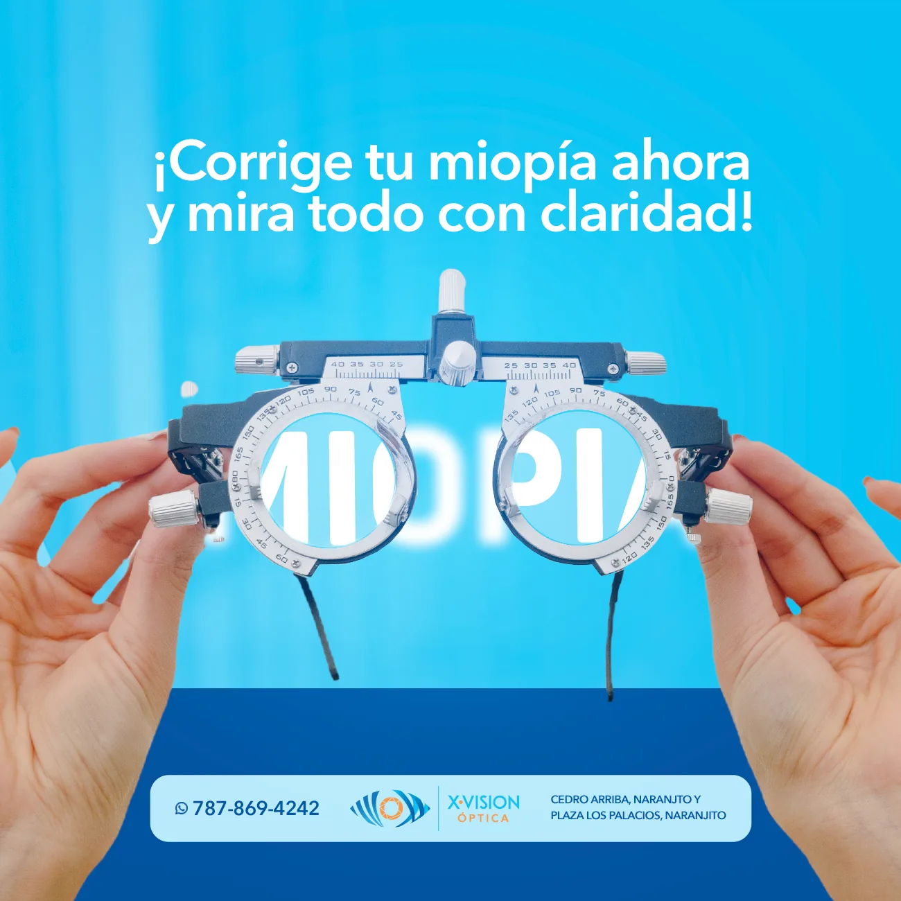Publicación sobre corrección de miopía