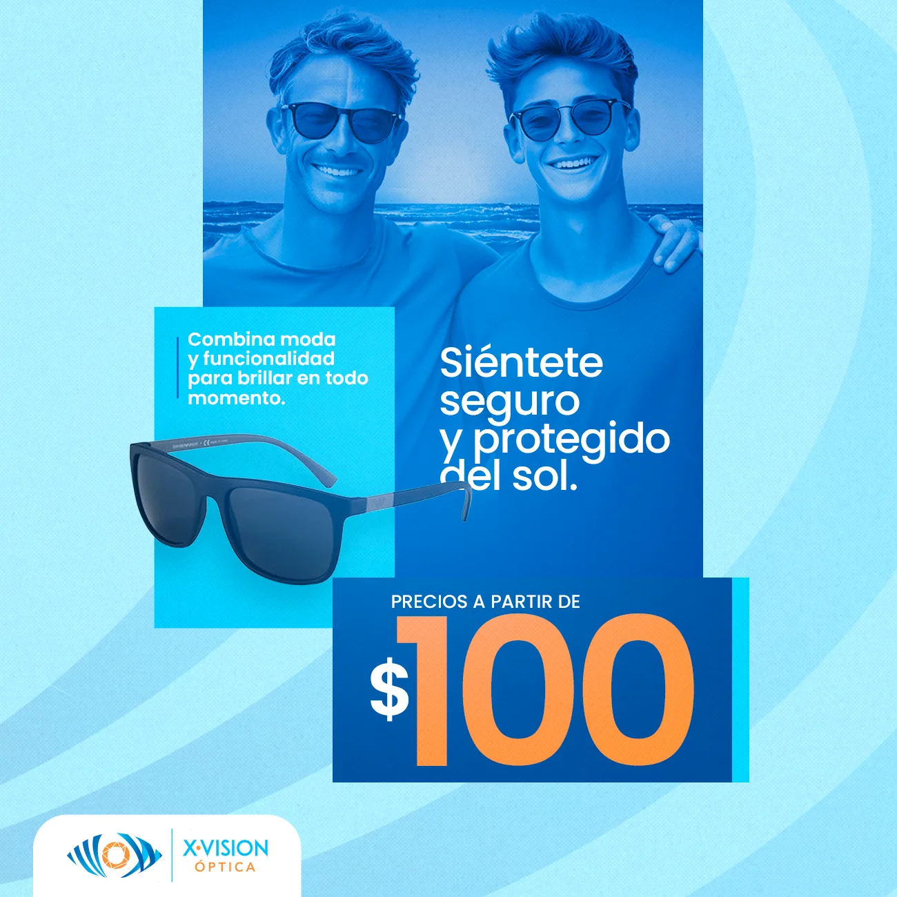 Publicación promocional de espejuelos